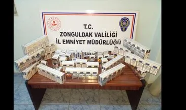 Emniyetten kaçak tütün operasyonu: 5 şahıs yakalandı #zonguldak