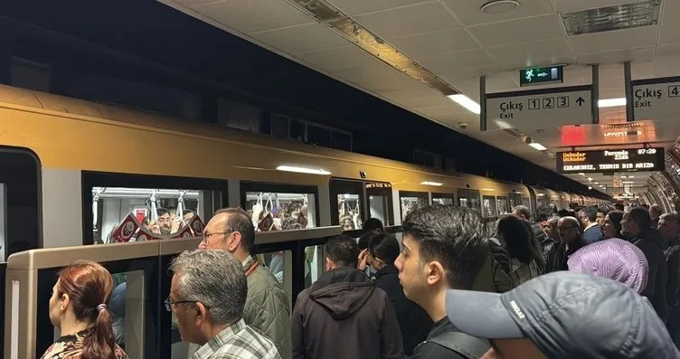 Üsküdar-Samandıra Metro Hattı arıza son durum!...
