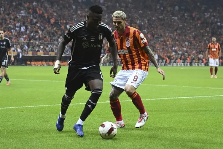 Son dakika haberi: Galatasaray derbide Beşiktaş’ı Icardi ile geçti! Kartal 60 dakika 10 kişi oynadı