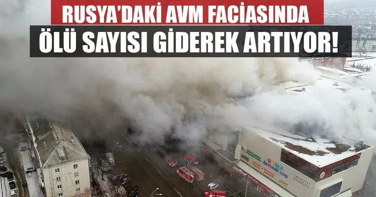 Rusya’da AVM'de yangın