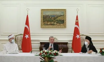 Son Dakika... Başkan Erdoğan, azınlık cemaatlerinin temsilcileri ile iftar yaptı