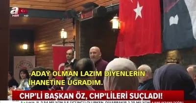 CHP’li Başkan Altınok Öz’den çarpıcı açıklamalar: İhanete uğradım