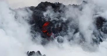 Hawaii’deki volkanik patlama böyle görüntülendi