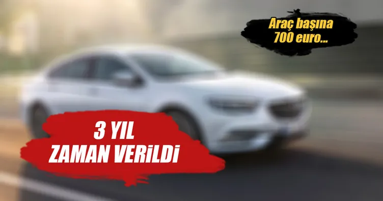 Opel için 3 yıl zaman verildi