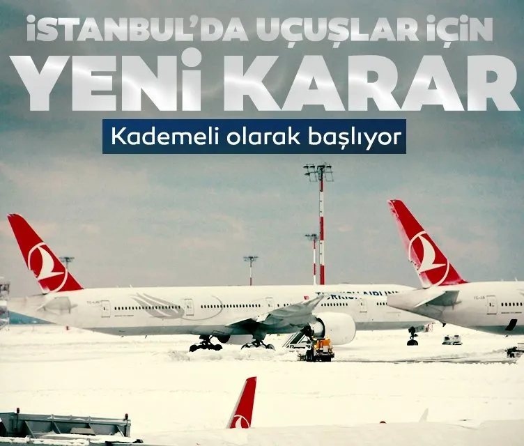 İstanbul Havalimanı’nda uçuşlarla ilgili yeni karar!