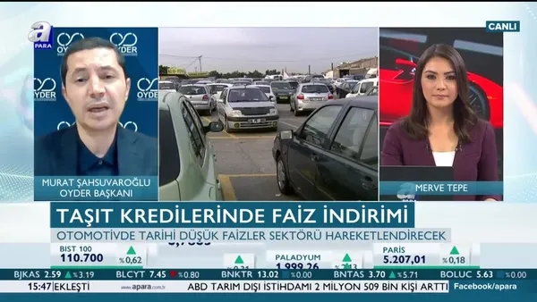 Şahsuvaroğlu: Otomobil satışlarında yıl sonunda 650 bini yakalayabiliriz