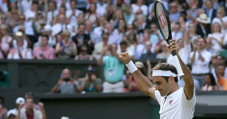 Wimbledon’da Roger Federer yarı finalde