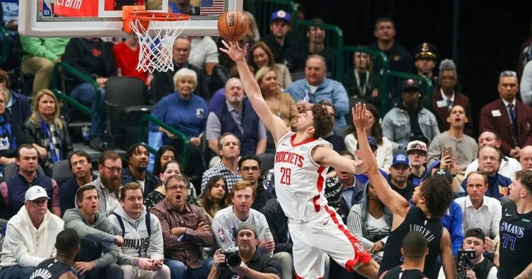 Houston Rockets, Alperen Şengün’ün 31 sayı attığı maçta Dallas Mavericks’e yenildi