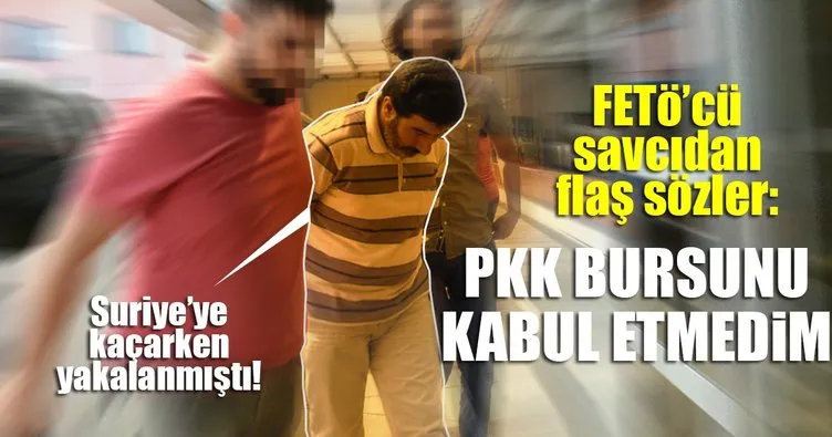 FETÖ’cü savcı: PKK bursunu kabul etmedim