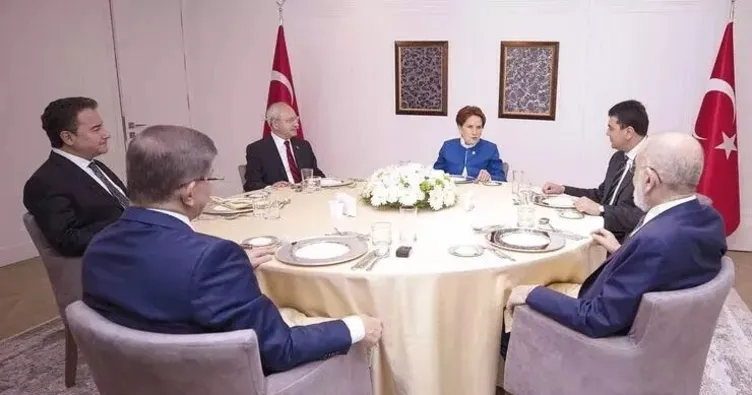6’lı masanın taslağı var ama adayı yok! Lider değil, emir eri arıyorlar