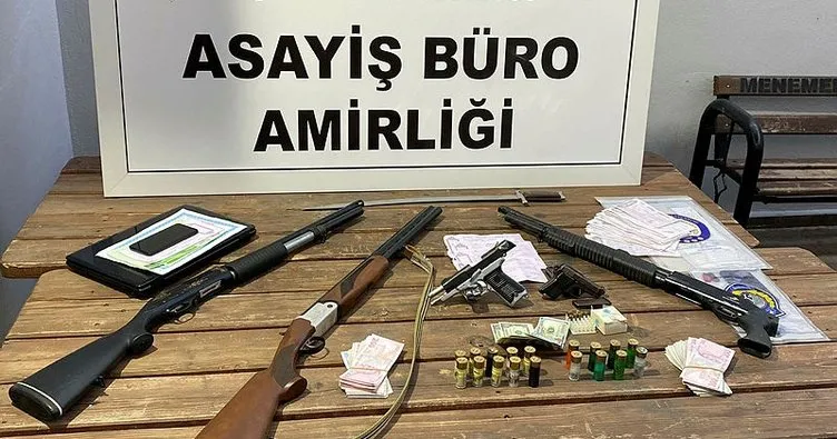 İzmir’de suç örgütüne operasyon! 4 şüpheli gözaltına alındı