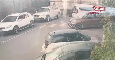 İstanbul’da çaldığı lüks ciple duvarların içinde geçen hırsız kamerada | Video