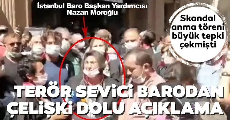 Skandal anma töreni büyük tepki çekmişti! İstanbul Barosu’ndan çelişki dolu açıklama