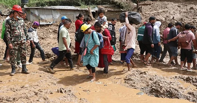 Nepal’de yoğun yağış: Başkent sular altında