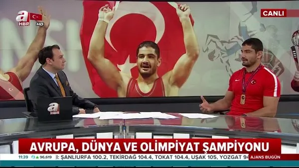 Avrupa Şampiyonu Milli Güreşçimiz Taha Akgül A Haber'e konuştu