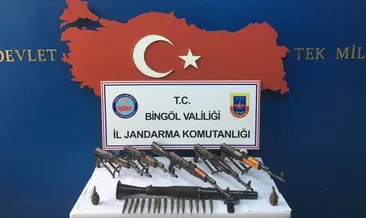 Bingöl’de PKK’nın cephaneliği bulundu