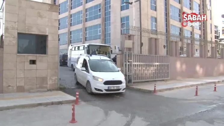 'Kukla 22' operasyonunda yakalanan 24 şüpheli adliyeye sevk edildi | Video
