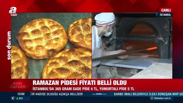 İstanbul'da ramazan pidesi fiyatları belli oldu! 2021 Ramazan pidesi ne kadar, kaç TL oldu? | Video