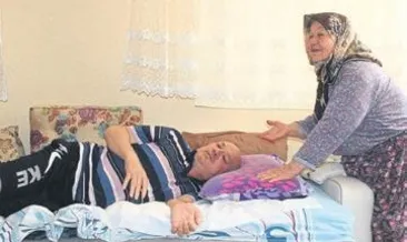 Yatak yarası hayatını kararttı