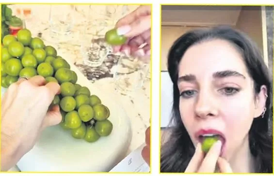 Tanesi 50 dolar! Elvin Levinler’den lüks üzüme tepki: Bir daha yemek aklıma gelmez...