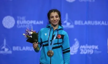 Avrupa Oyunları’nda Evin Demirhan’dan bronz madalya
