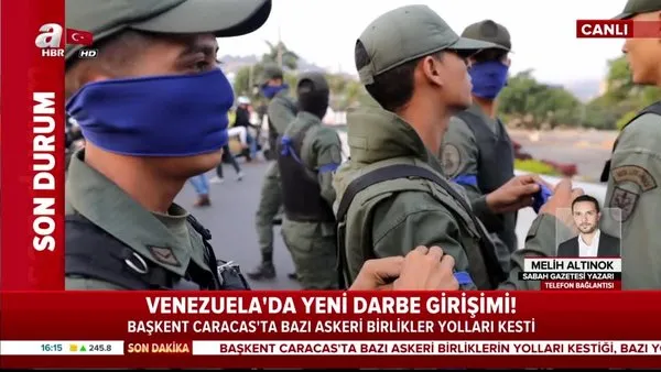 Melih Altınok Venezuela'daki darbe girişimini yorumladı