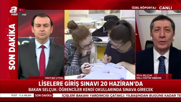 Milli Eğitim Bakanı Ziya Selçuk'tan canlı yayında flaş 2020 LGS açıklaması | Video