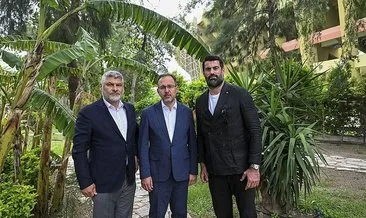 Bakan Mehmet Muharrem Kasapoğlu’ndan Hatayspor’a destek