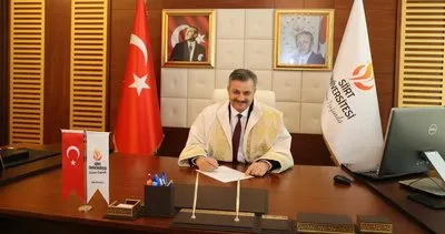 Siirt Üniversitesi rektörlüğüne yeniden Prof. Dr. Nihat Şındak atandı #sanliurfa