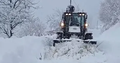 Giresun Bulancak Aydındere’de kar kalınlığı 1,5 metreye ulaştı #giresun
