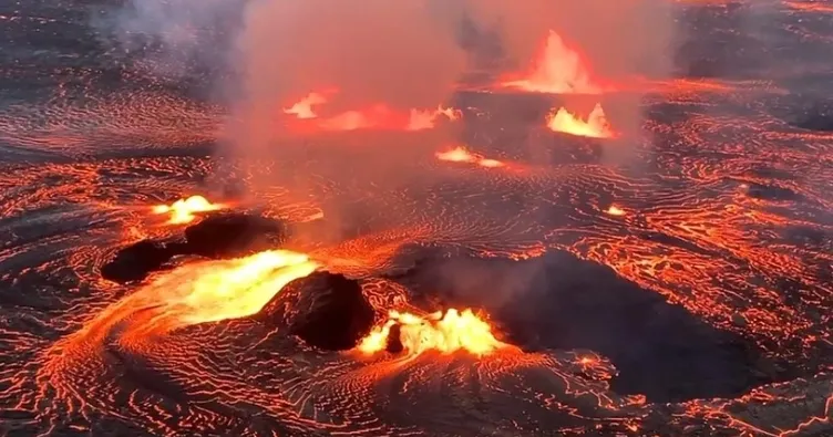 Kilauea Yanardağı 35’inci kez patladı