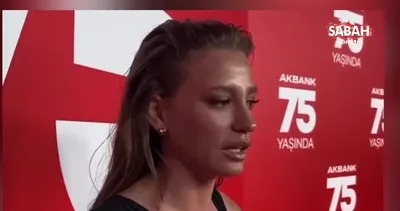 Serenay Sarıkaya’dan ‘aşka küstünüz mü?’ sorusuna böyle yanıt verdi! | Video