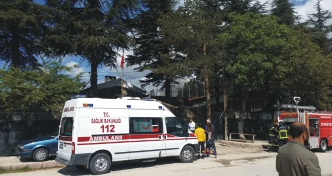 Cezaevinde yangın tatbikatı yapıldı