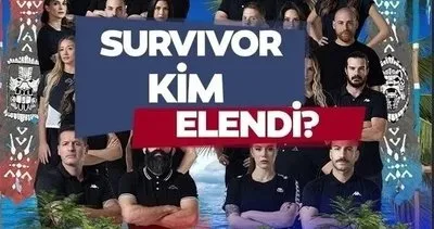 SURVİVOR KİM ELENDİ, kim gitti? TV8 ile 2 Haziran Survivor düellolusunda elenen isim belli oldu!