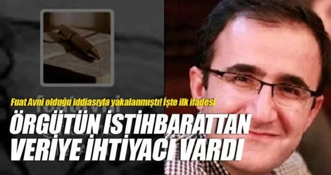 Fuat Avni olduğu iddiasıyla yakalanmıştı! İşte ilk ifadesi