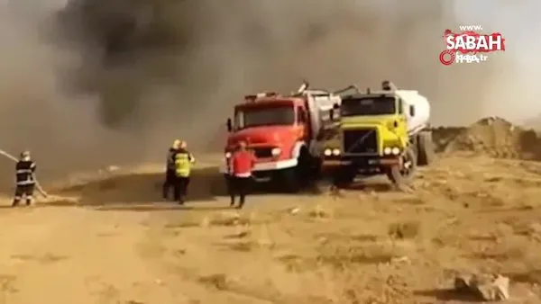 İran’da petrokimya fabrikasında yangın | Video