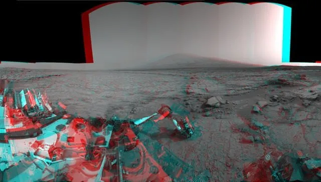 Robot gözünden 3 boyutlu Mars