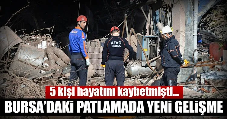 Bursa’daki patlamada hayatını kaybedenlerin ailelerine ev verilecek