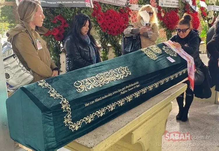 Billur Kalkavan’a veda! Billur Kalkavan gözyaşlarıyla son yolculuğuna uğurlandı