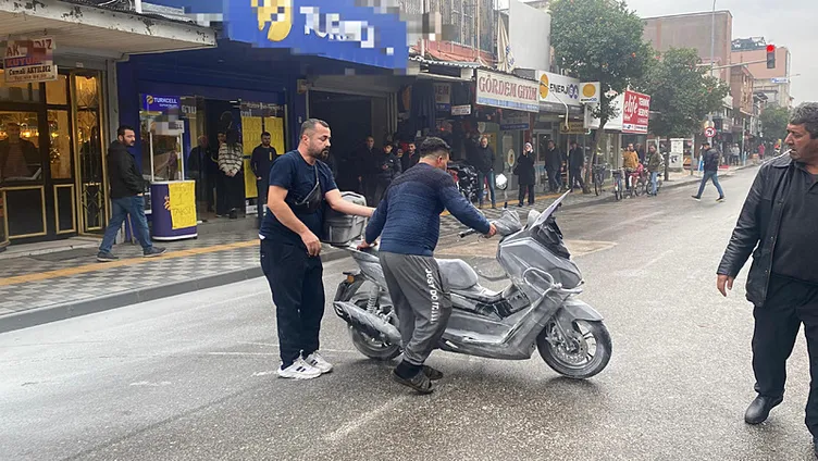 Sıfır aldığı motosiklet sürekli arıza yapınca ateşe verdi!