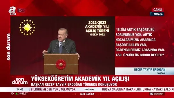 Son Dakika: Başkan Erdoğan'dan Kılıçdaroğlu'na başörtüsü tepkisi: 