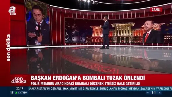 Son dakika: Başkan Erdoğan'a bombalı tuzak önlendi! İlk görüntüler geldi | Video