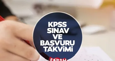 KPSS başvuruları ne zaman başlıyor? 2026 KPSS Lisans, ön lisans, ortaöğretim ve DHBT başvuru takvimi