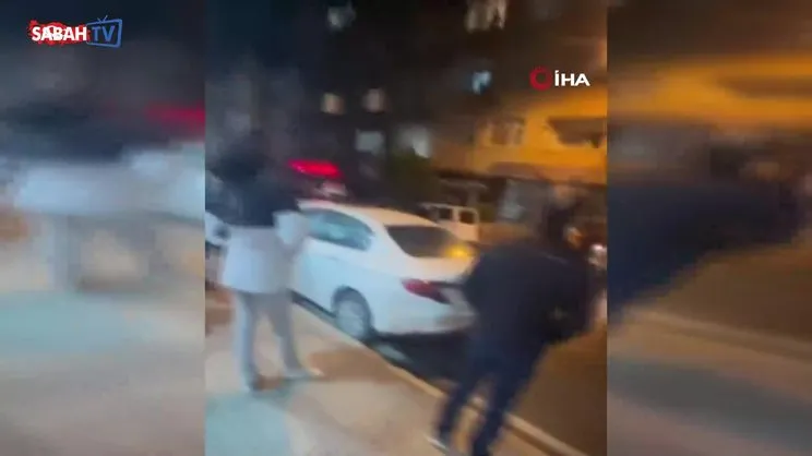 Ataşehir'de silahlı çatışma! Panik anları kamerada | Video