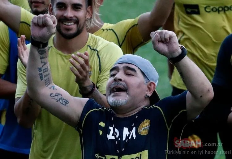 UFO tarafından kaçırıldığını iddia etti! Maradona’dan ilginç röportaj...