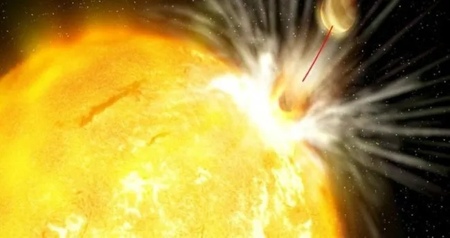 Gezegen yiyen güneş keşfedildi