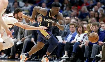NBA’de New Orleans Pelicans Zion Williamson’ın tarihe geçtiği maçta Cavaliers’ı yendi