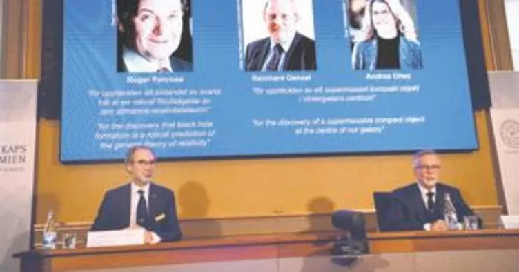 Nobel Fizik Ödülü kara deliklere gitti