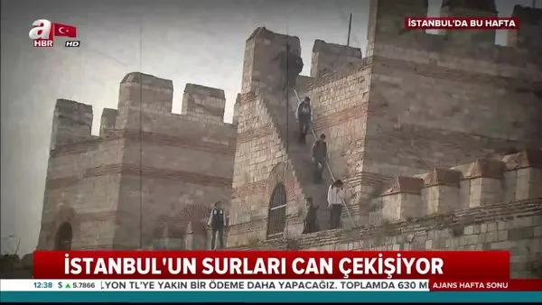 İstanbul'un surları can çekişiyor! Fethin sembolü surlar restorasyon bekliyor