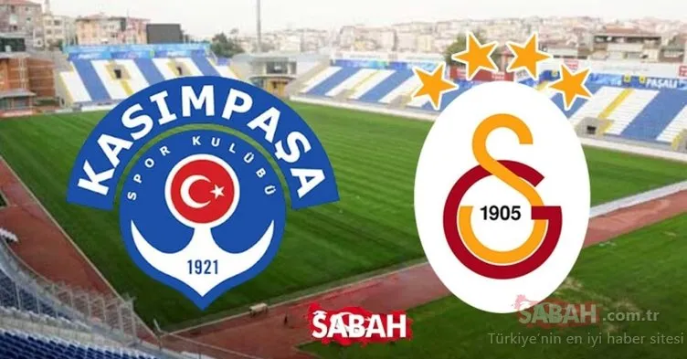 Kasımpaşa Galatasaray maçı canlı izle! Süper Lig Kasımpaşa Galatasaray maçı canlı yayın kanalı izle